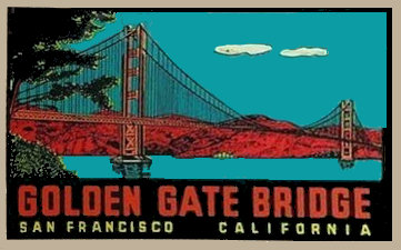 (image for) California (8) Golden Gate Bridge
